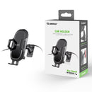 ESOULK One Touch with 3M Stickers 360 Rotation Joint Car Mount with Charging Cable Holder