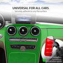 ESOULK One Touch with 3M Stickers 360 Rotation Joint Car Mount with Charging Cable Holder