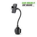 ESOULK Car Mount or Cup Holder , Flexible 11 Inch Gooseneck with 360° Adjustable Holder