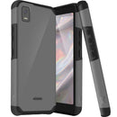 TJS "ArmorLux" Hybrid Phone Case for Cricket Debut Smart