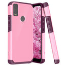 TJS "ArmorLux" Hybrid Phone Case for Cricket Innovate E 5G