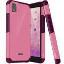 TJS "ArmorLux" Hybrid Phone Case for Cricket Debut Smart