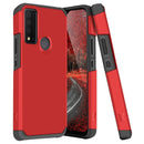 TJS "ArmorLux" Hybrid Phone Case for TCL 30XE