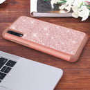 TJS "Sapphire" Hybrid Glitter Phone Case for Galaxy A50 - InfinityAccessories017