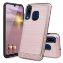 TJS "Thunder" Hybrid Phone Case for Galaxy A20, Galaxy A30, Galaxy A50 - InfinityAccessories017