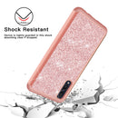 TJS "Sapphire" Hybrid Glitter Phone Case for Galaxy A50 - InfinityAccessories017