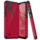 TJS "ArmorLux" Hybrid Phone Case for T-Mobile Wiko Voix