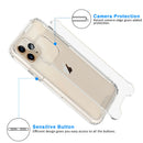 TJS ”Agile“ Transparent TPU Phone Case for iPhone 11, iPhone 11 Pro, iPhone 11 Pro Max - InfinityAccessories017