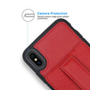 TJS "Garnet" Crossbody PU Leather Wallet Case for iPhone 11, iPhone 11 Pro, iPhone 11 Pro Max - InfinityAccessories017