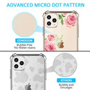 TJS "Ceres" Flower Design Clear TPU Phone Case for iPhone 11, iPhone 11 Pro, iPhone 11 Pro Max - InfinityAccessories017