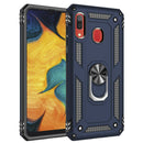 TJS “DuoGuard” Ring Kickstand Phone Case for Galaxy A20, Galaxy A30 - InfinityAccessories017