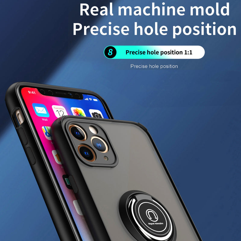 TJS "Define" Ring Kickstand Phone Case for iPhone 11 Pro