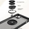 TJS "Define" Ring Kickstand Phone Case for iPhone 12
