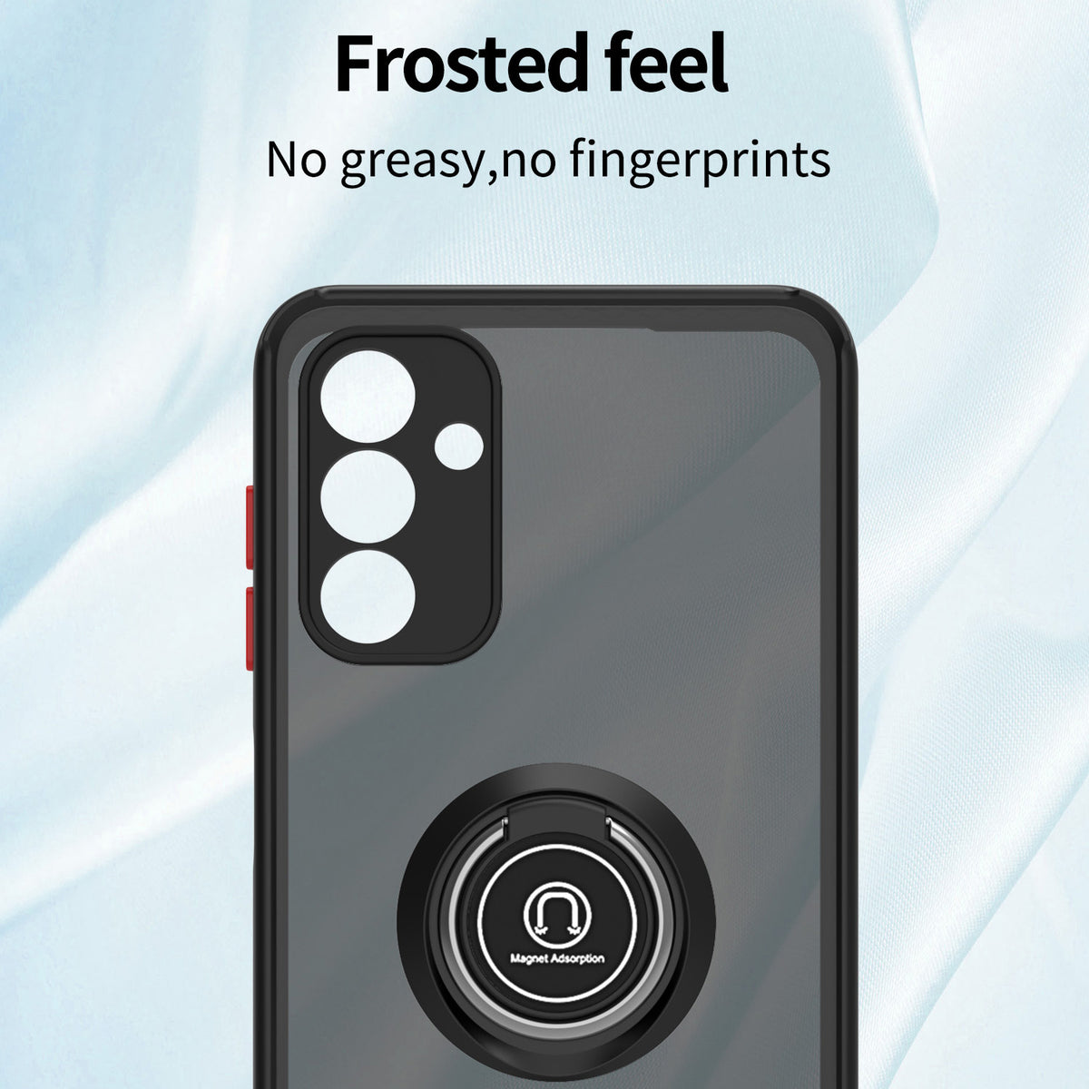 TJS "Define" Ring Kickstand Phone Case for Samsung Galaxy A13 5G