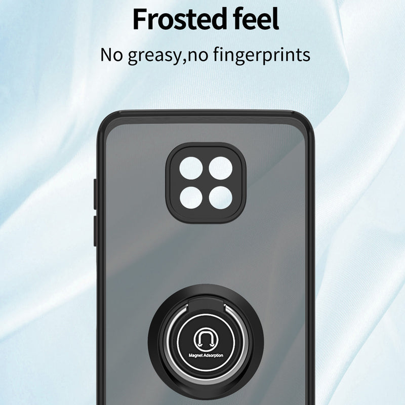 TJS "Define" Ring Kickstand Phone Case for Motorola G Power 2021