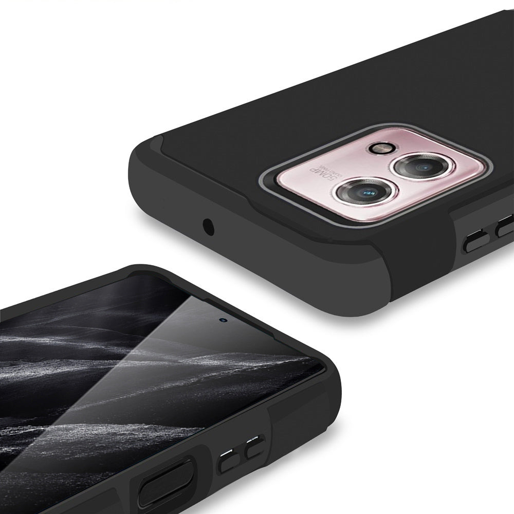 TJS "ArmorLux" Hybrid Phone Case for Motorola G Stylus 4G 2023