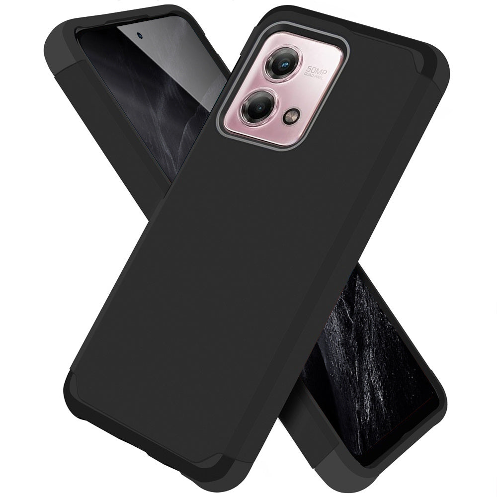 TJS "ArmorLux" Hybrid Phone Case for Motorola G Stylus 4G 2023