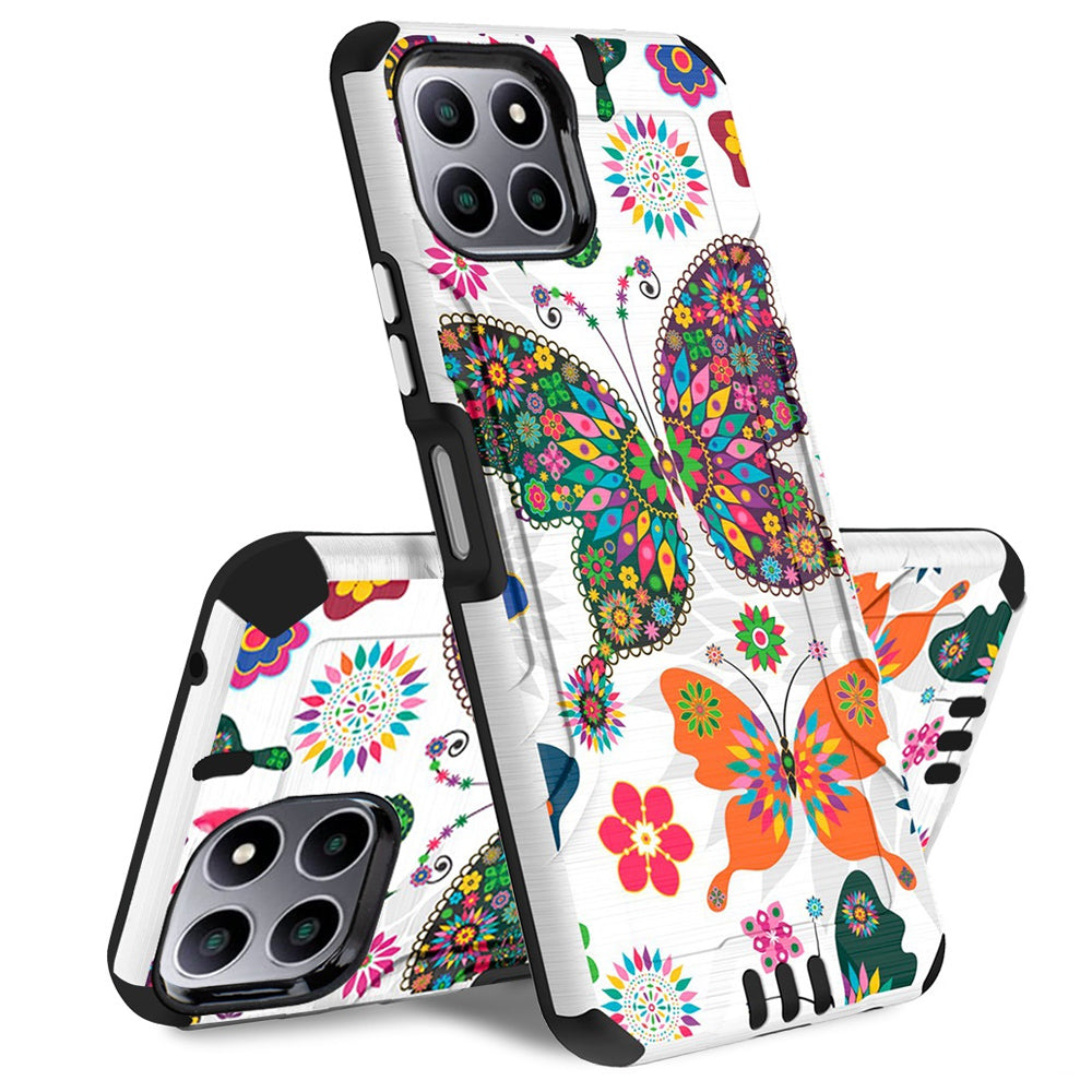 TJS "Herculus" Hybrid Phone Case for Boost Mobile Celero 5G Plus 2023