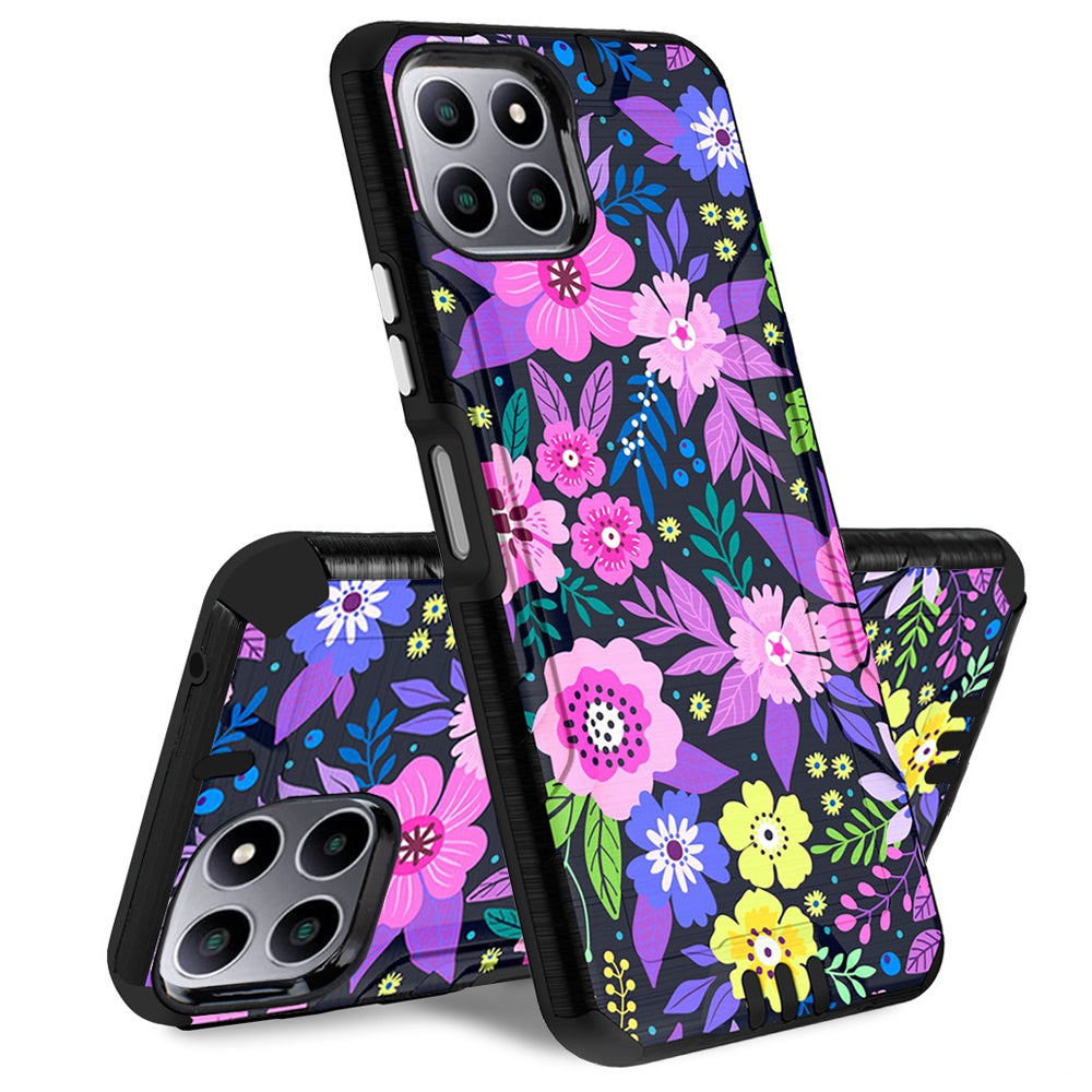 TJS "Herculus" Hybrid Phone Case for Boost Mobile Celero 5G Plus 2023