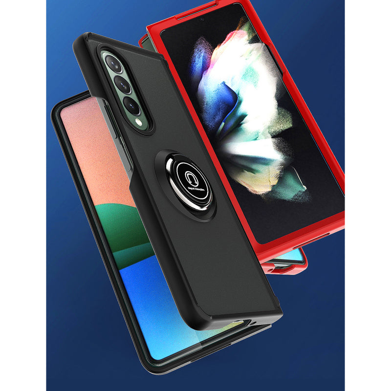 TJS "Define" Ring Kickstand Phone Case for Samsung Z Fold4