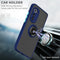 TJS "Define" Ring Kickstand Phone Case for Motorola Edge 5G 2022