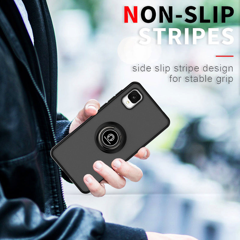 TJS "Define" Ring Kickstand Phone Case for TCL ION Z