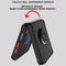 TJS "Define" Ring Kickstand Phone Case for Samsung Galaxy Z Filp 3