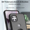 TJS "Define" Ring Kickstand Phone Case for Motorola One 5G Ace