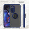 TJS "Define" Ring Kickstand Phone Case for Motorola Edge 5G 2022