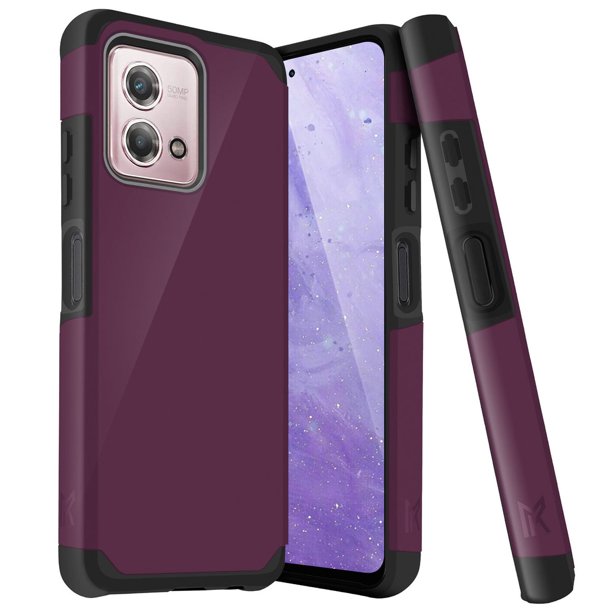 TJS "ArmorLux" Hybrid Phone Case for Motorola G Stylus 4G 2023