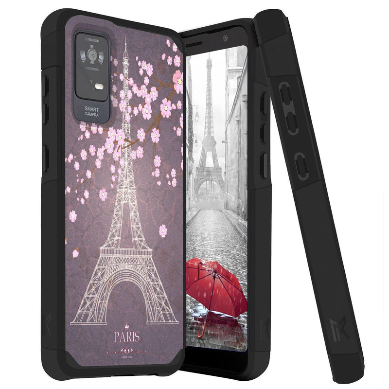 TJS "ArmorLux" Hybrid Phone Case for TCL ION X