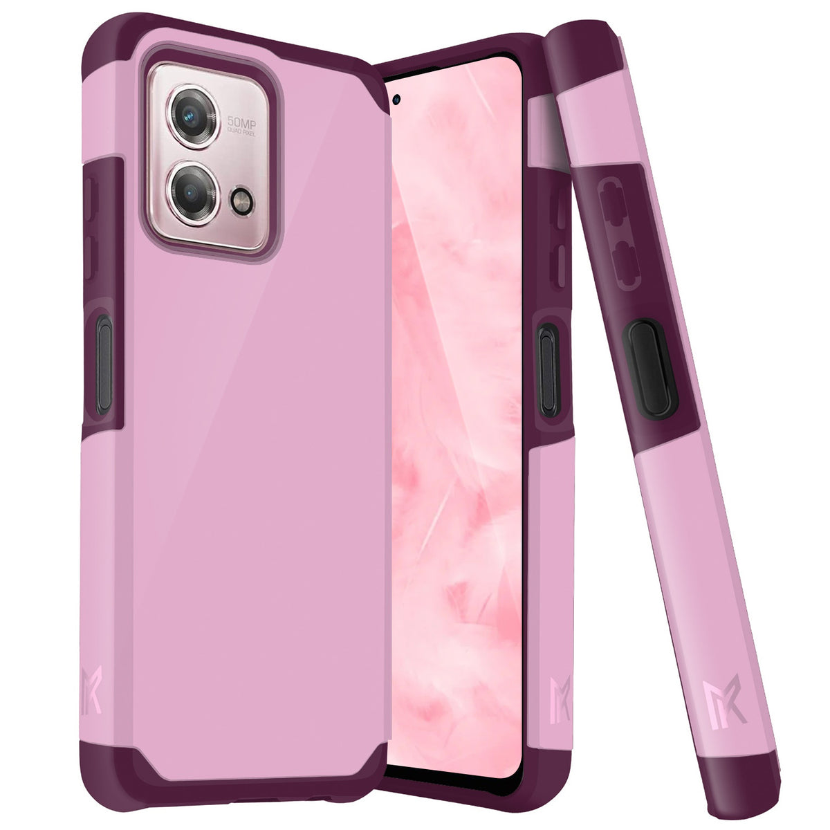 TJS "ArmorLux" Hybrid Phone Case for Motorola G Stylus 4G 2023
