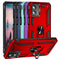 TJS "DuoGuard" Ring Kickstand Phone Case for Motorola G 5G 2023