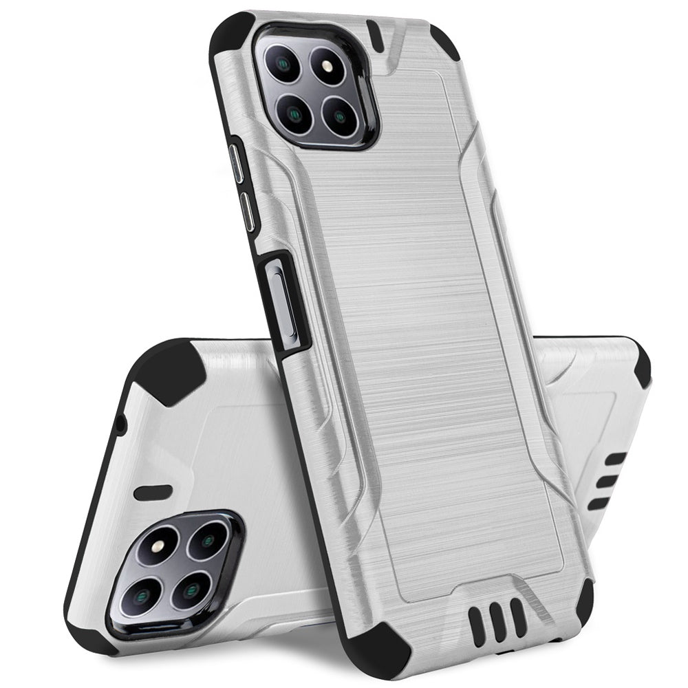 TJS "Herculus" Hybrid Phone Case for Boost Mobile Celero 5G Plus 2023