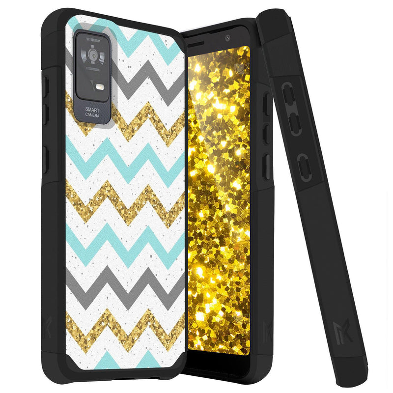 TJS "ArmorLux" Hybrid Phone Case for TCL ION X