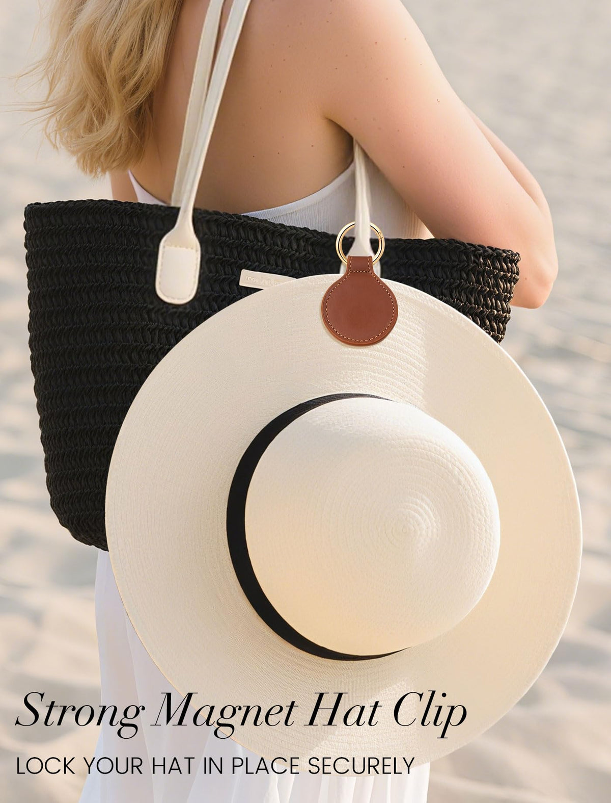 Niveaya magnetic hat clip detail 3