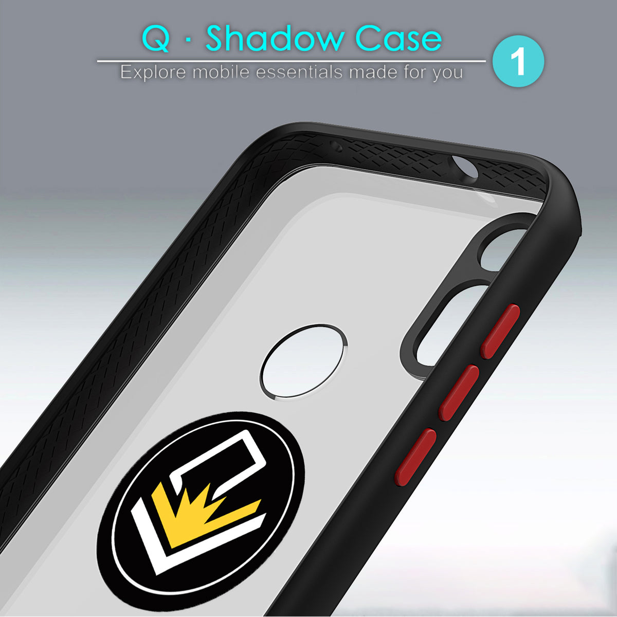 TJS "Define" Ring Kickstand Phone Case for Motorola E 2020