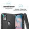 TJS "ArmorLux" Hybrid Phone Case for Cricket Icon 5