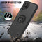 TJS "Define" Ring Kickstand Phone Case for Samsung A42 5G