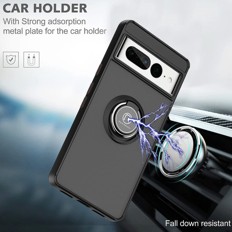 TJS "Define" Ring Kickstand Phone Case for Pixel7Pro