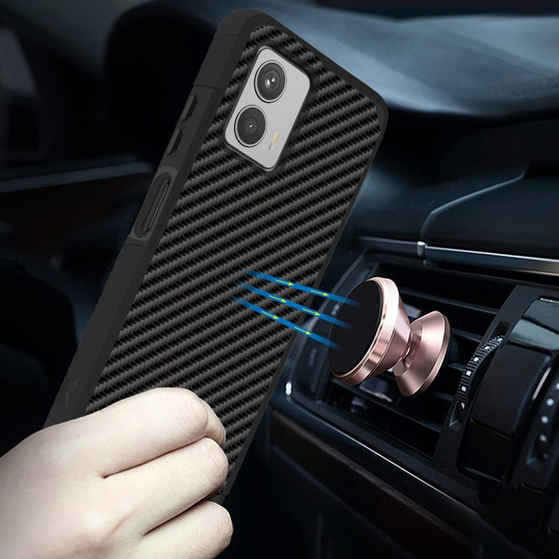 TJS "ArmorLux" Hybrid Phone Case for Motorola G 5G 2023