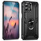 TJS "DuoGuard" Ring Kickstand Phone Case for Motorola G Stylus 5G 2023