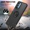 TJS "Define" Ring Kickstand Phone Case for OnePlus Nord N200