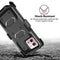 TJS "TankMate II" Holster Phone Case for Motorola G Stylus 5G 2023