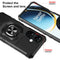 TJS "ArmorMax" Ring Kickstand Phone Case for OnePlus Nord N30 5G