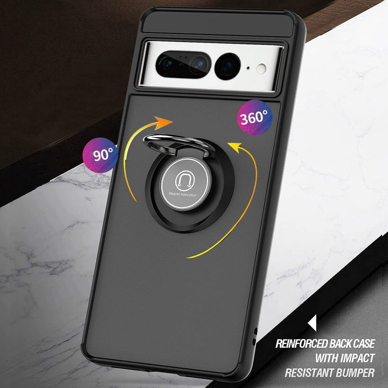 TJS "Define" Ring Kickstand Phone Case for Pixel7Pro