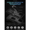 TJS "DuoGuard" Ring Kickstand Phone Case for Motorola G 5G 2023