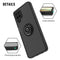 TJS "Define" Ring Kickstand Phone Case for Samsung A42 5G