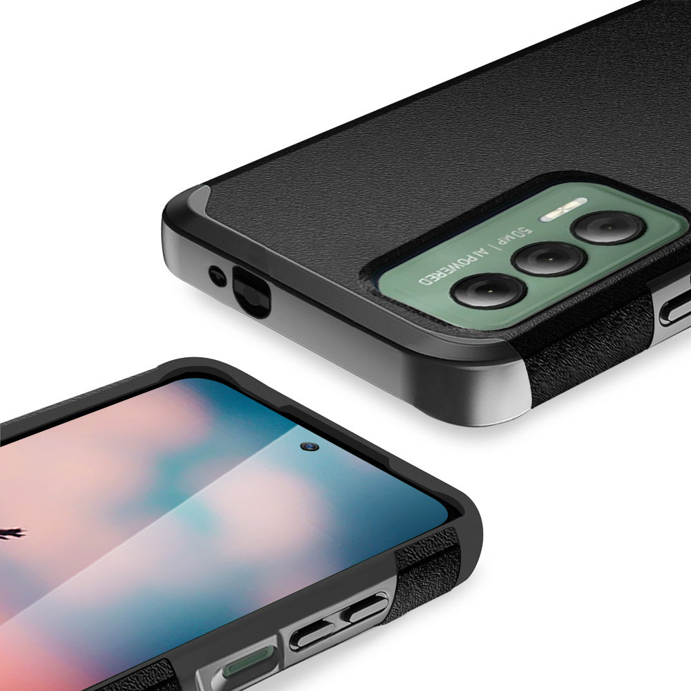 TJS "ArmorLux" Hybrid Phone Case for Cricket Outlast