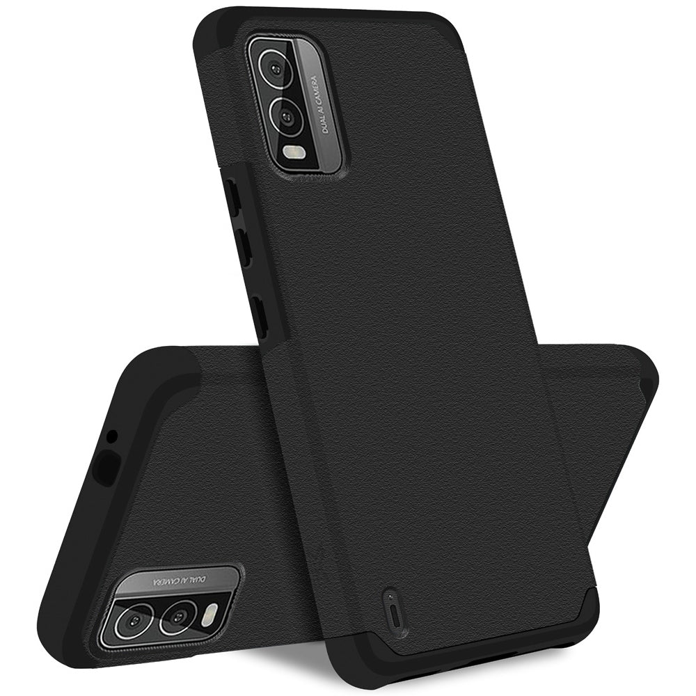 TJS "ArmorLux" Hybrid Phone Case for Nokia C210